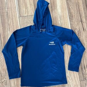 Bassdash UPF 50+ Hooded Long Sleeve Youth Fishing Shirt